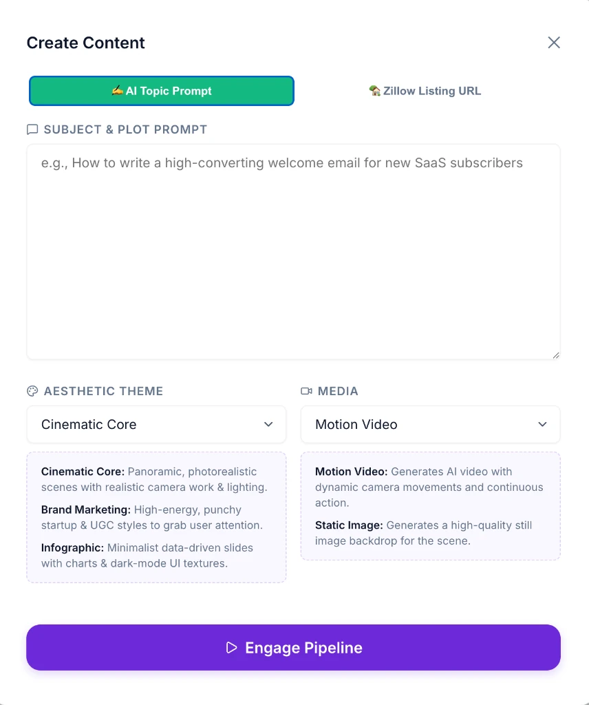 AI Topic Prompt Form