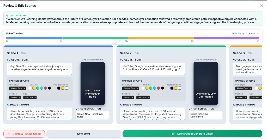 Full Editor Interface